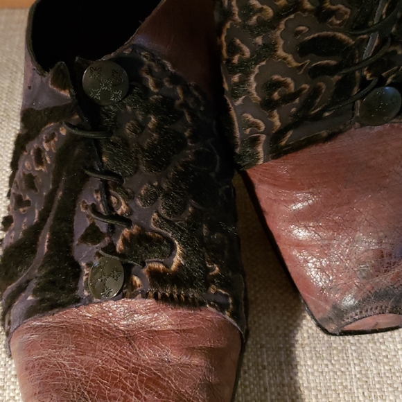 leather and velour Cydwoq Desire - Picture 6 of 6